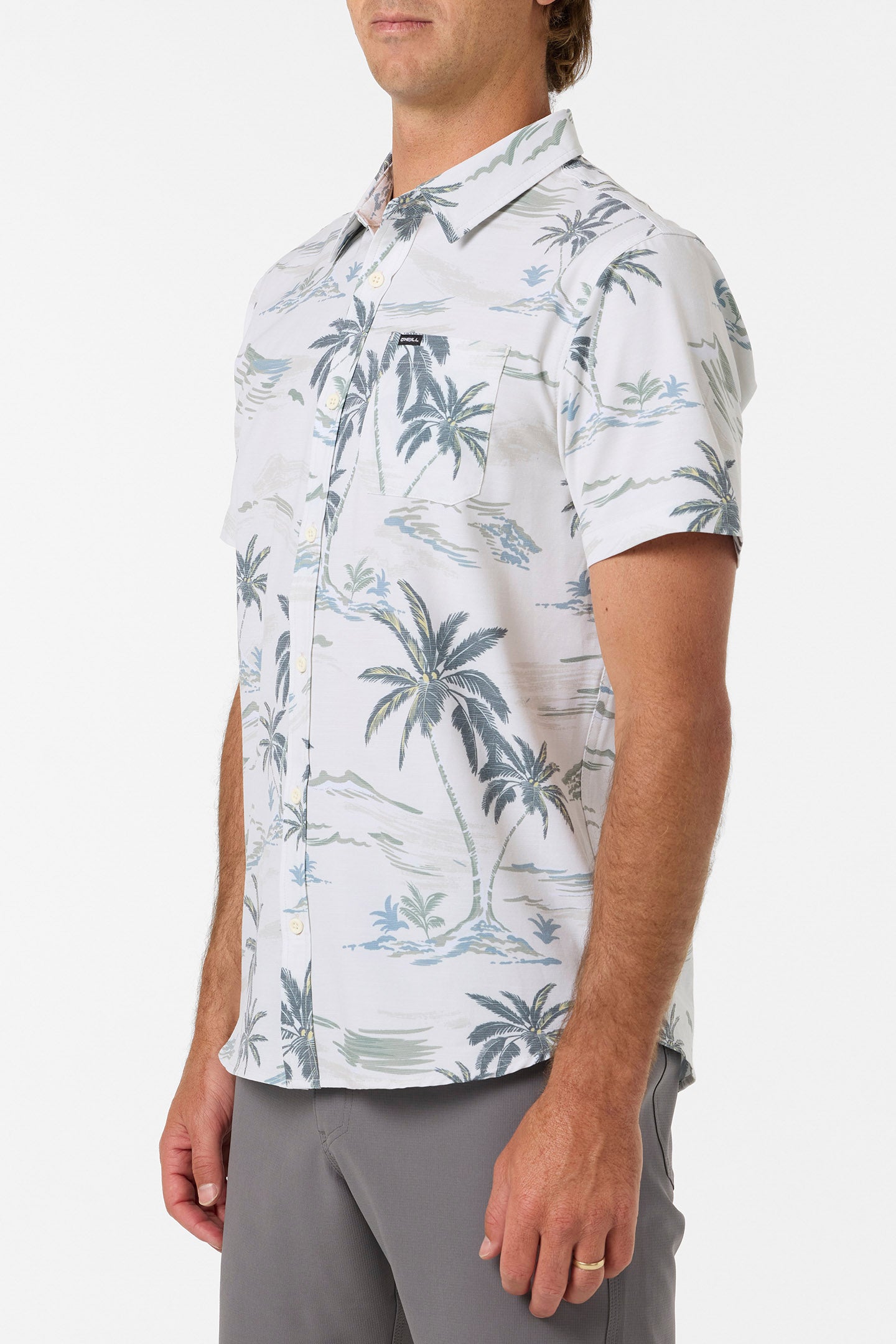 UPF SLUB STANDARD SHORT SLEEVE WOVEN SHIRT