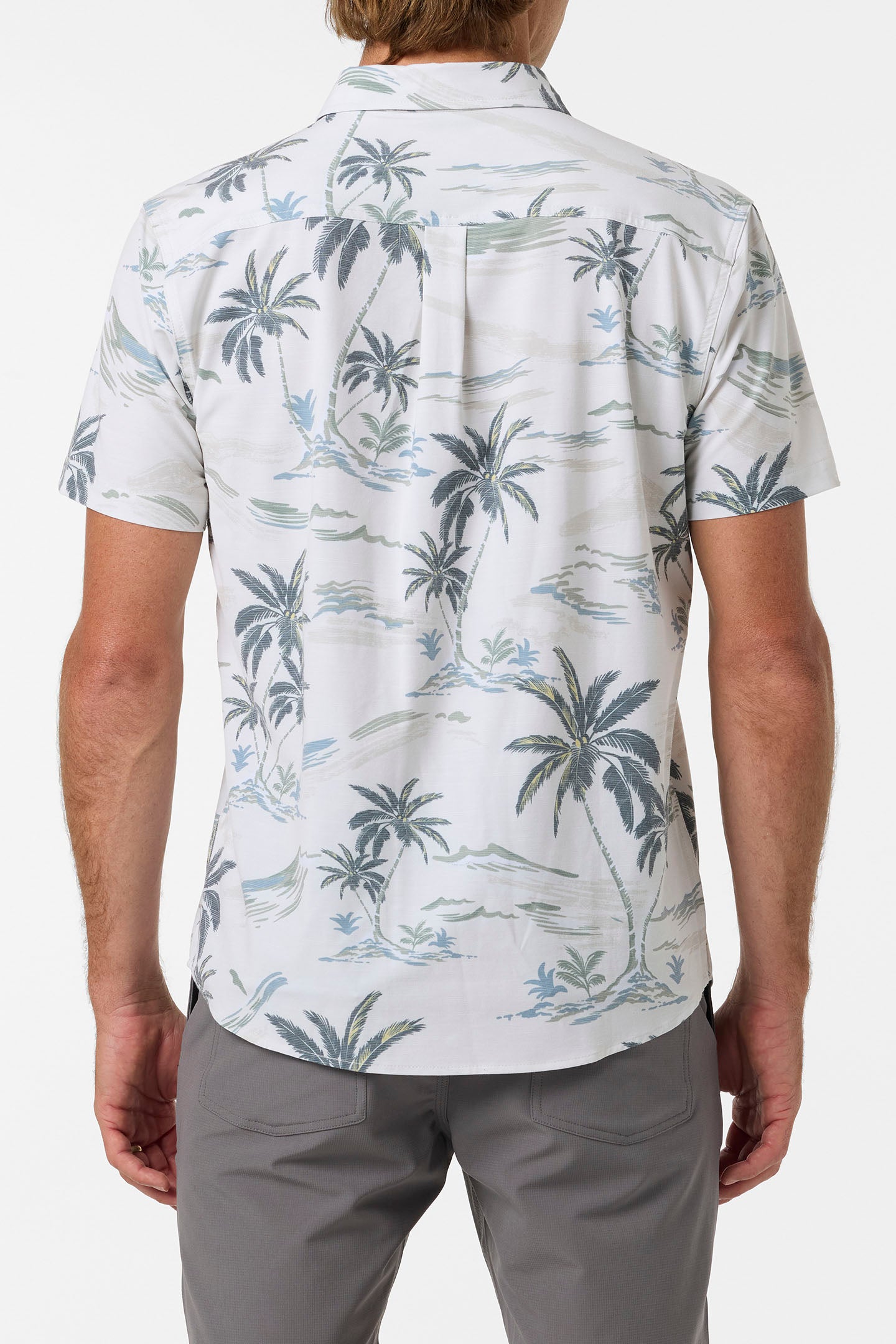 UPF SLUB STANDARD SHORT SLEEVE WOVEN SHIRT