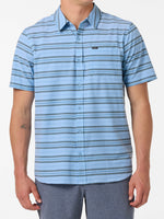 UPF SLUB RELAXED SHORT SLEEVE WOVEN SHIRT