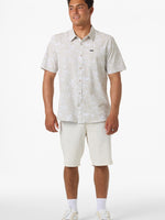 UPF SLUB RELAXED SHORT SLEEVE WOVEN SHIRT