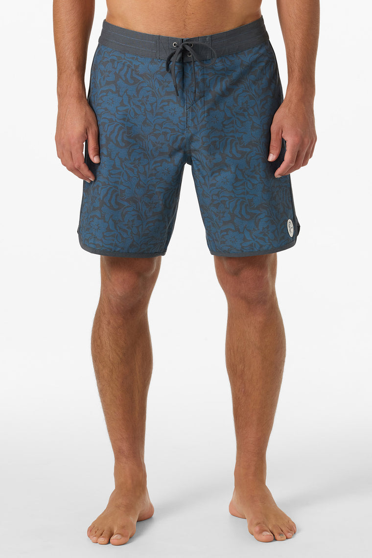 OG PRINT SCALLOP 18`` BOARDSHORT