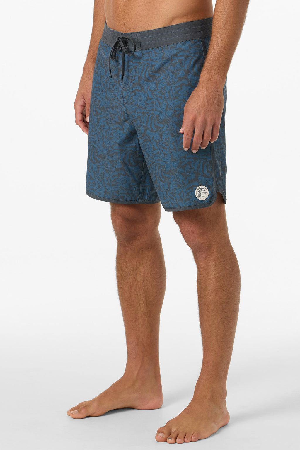 OG PRINT SCALLOP 18`` BOARDSHORT
