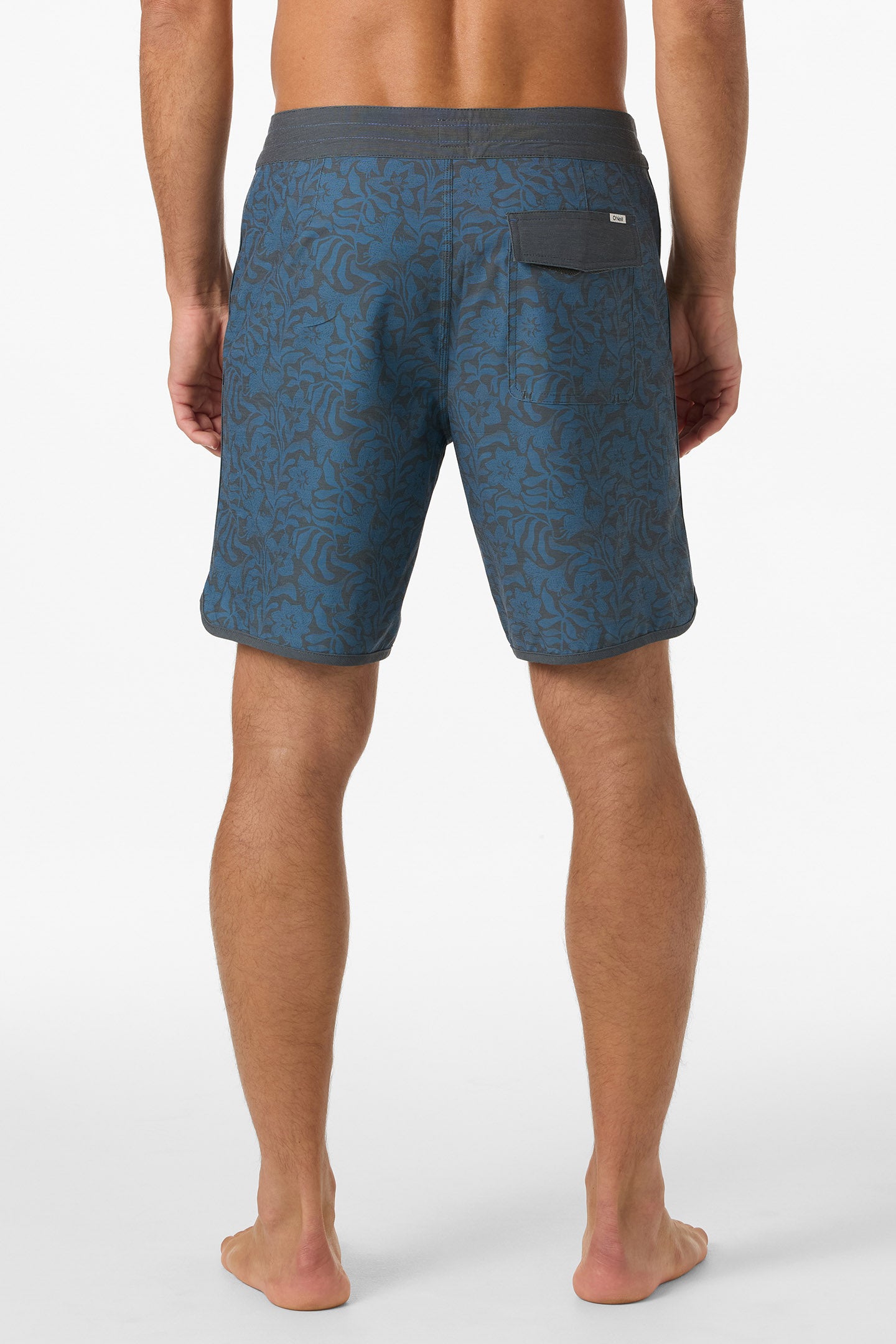 OG PRINT SCALLOP 18`` BOARDSHORT