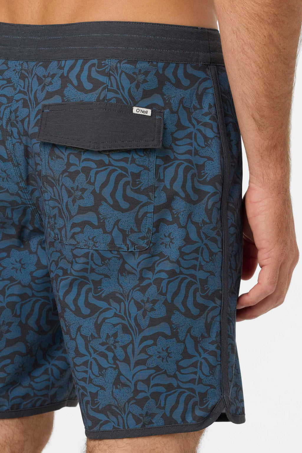 OG PRINT SCALLOP 18`` BOARDSHORT