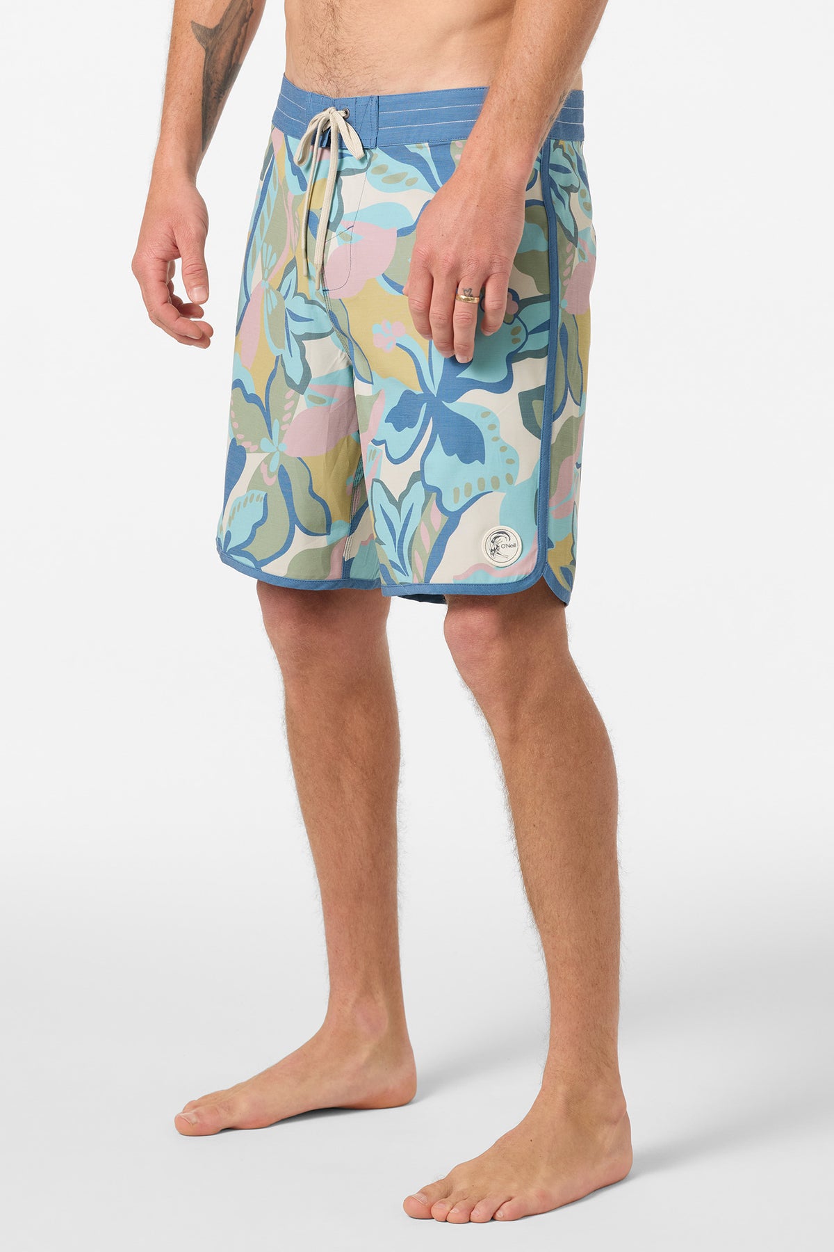 OG PRINT SCALLOP 18'' BOARDSHORT