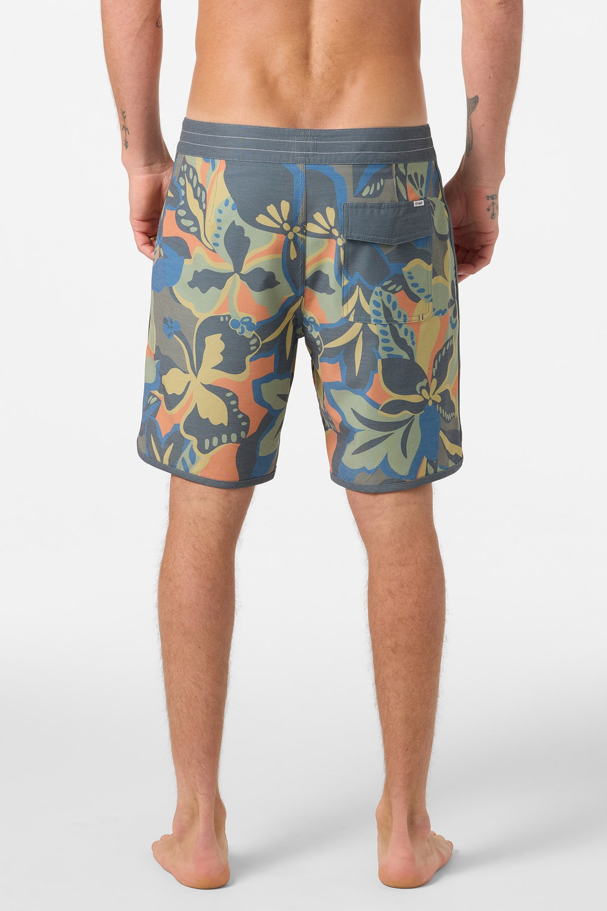 OG PRINT SCALLOP 18'' BOARDSHORT