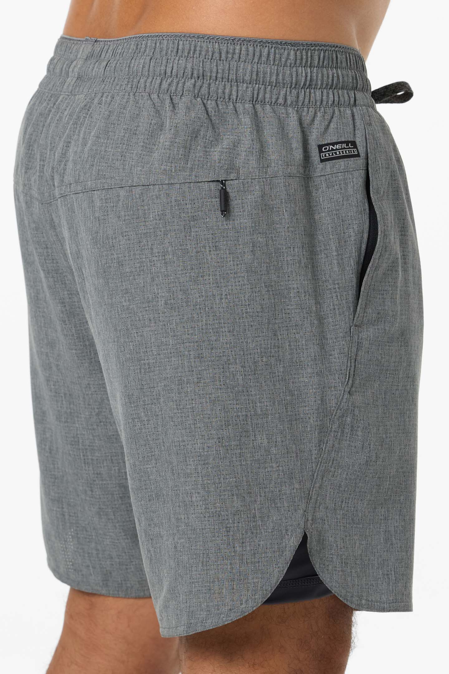TRVLR TECH LINED HYBRID 17`` SHORT