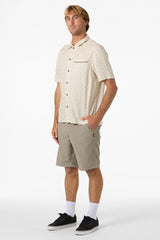 PORTOLA SLUB CHECK 20`` SHORT