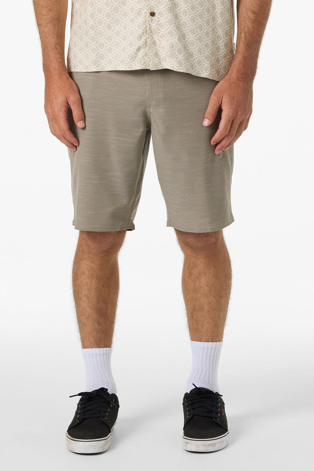 PORTOLA SLUB CHECK 20`` SHORT