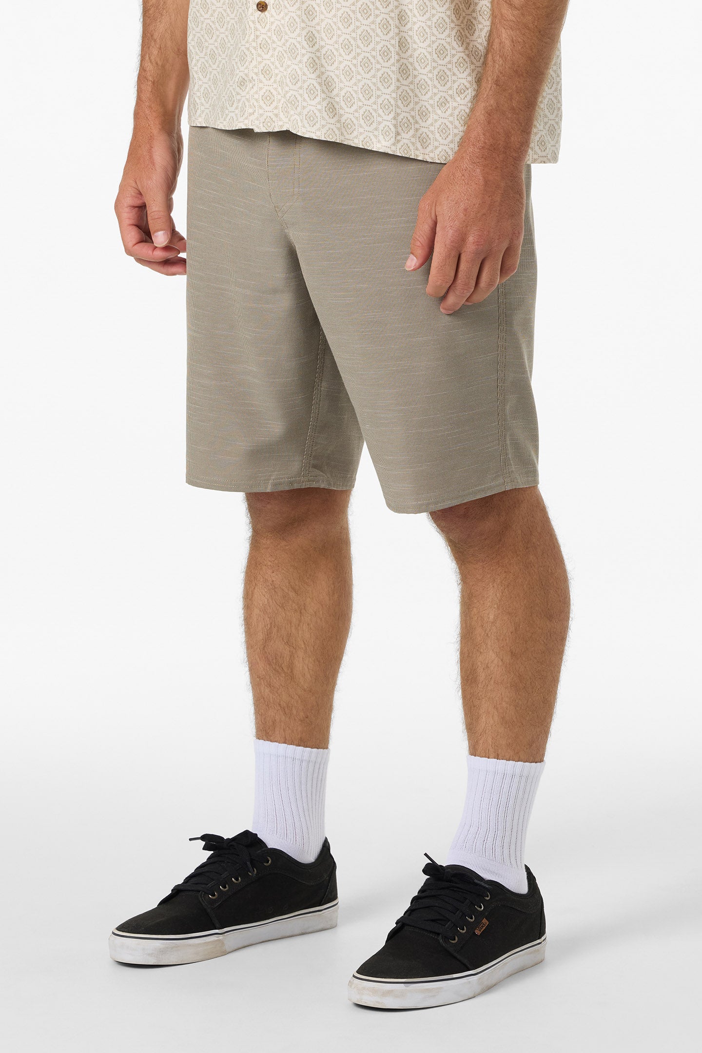 PORTOLA SLUB CHECK 20`` SHORT