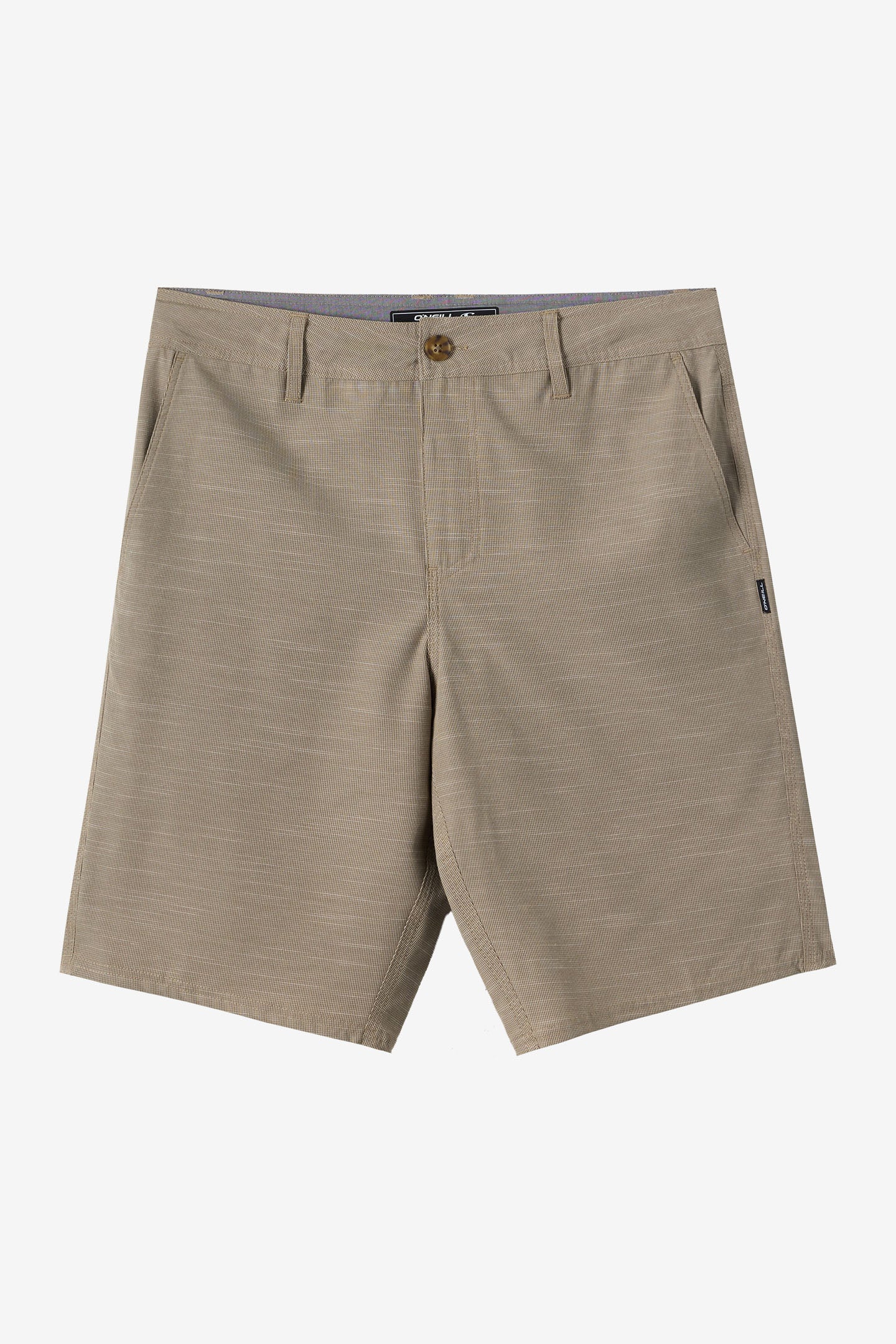 PORTOLA SLUB CHECK 20`` SHORT