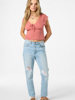 TAMILYN SHORT SLEEVE TOP