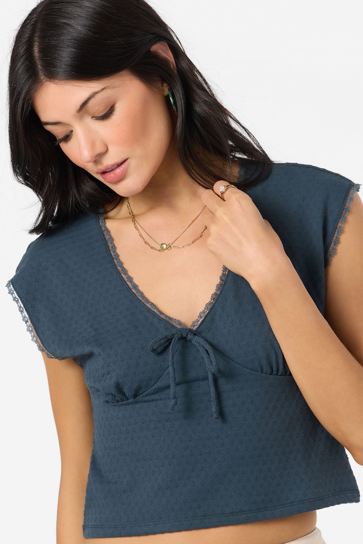 TAMILYN SHORT SLEEVE TOP
