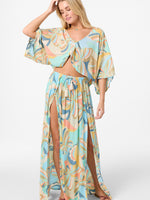 ANNA TOP PRINTED COVERUP