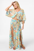 ANNA TOP PRINTED COVERUP
