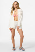 LENI RELAXED LS WOVEN SHIRT