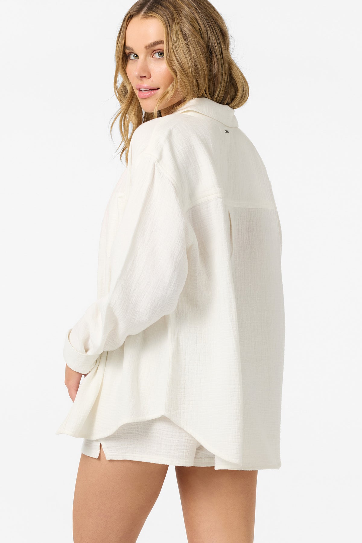 LENI RELAXED LS WOVEN SHIRT