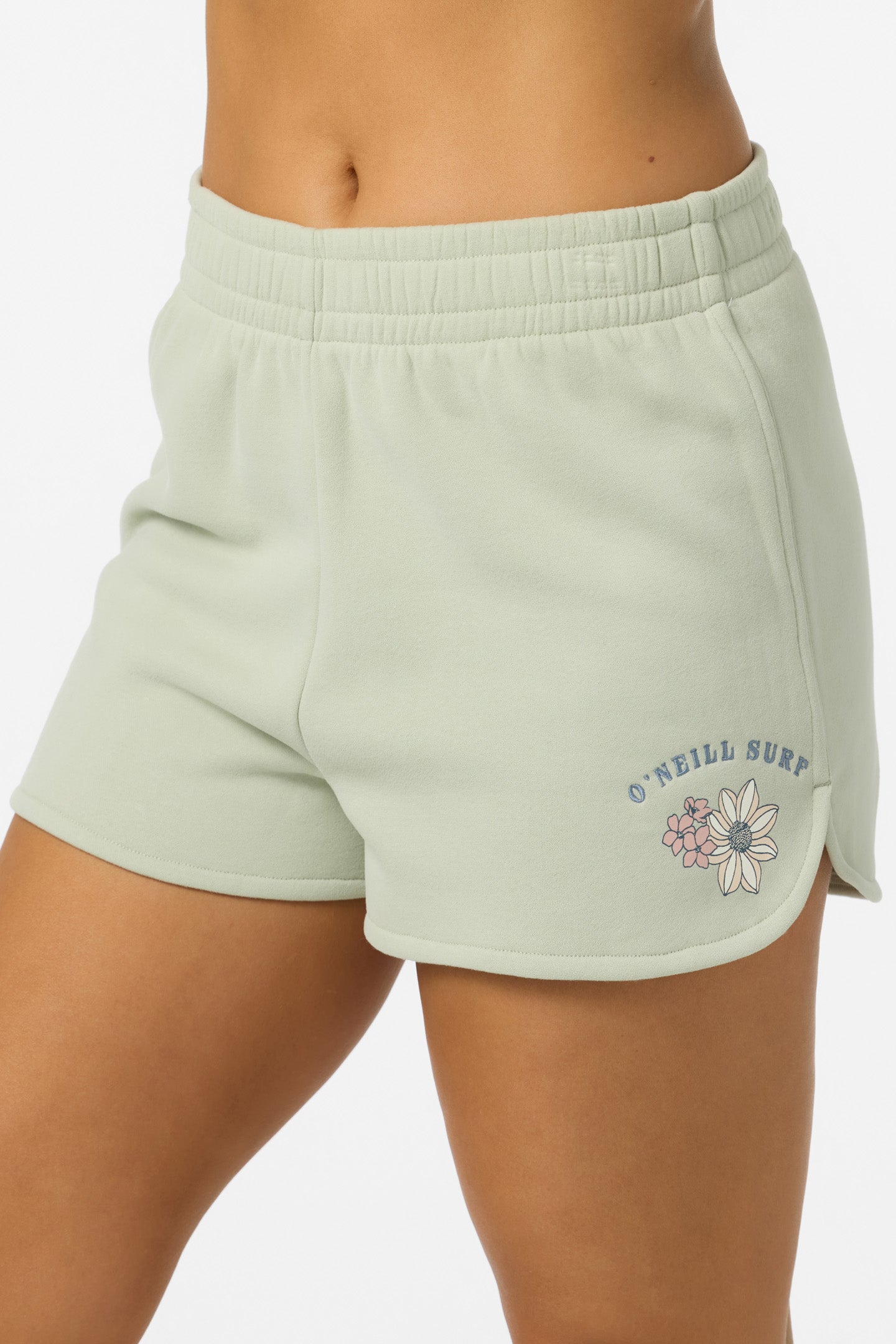 PETAL SCALLOP FLEECE SHORT