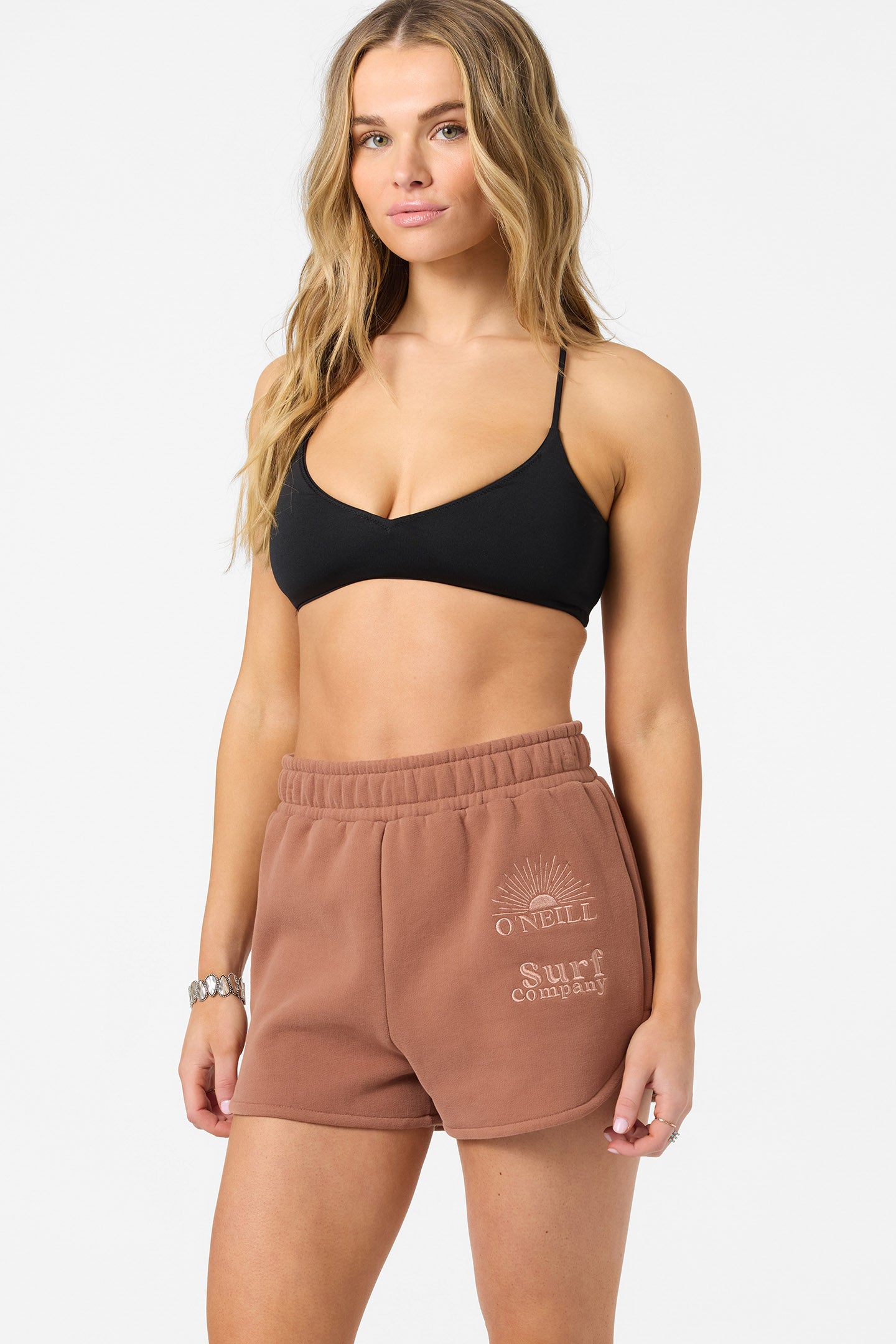 CHORE BREAK SCALLOP FLEECE SHORT