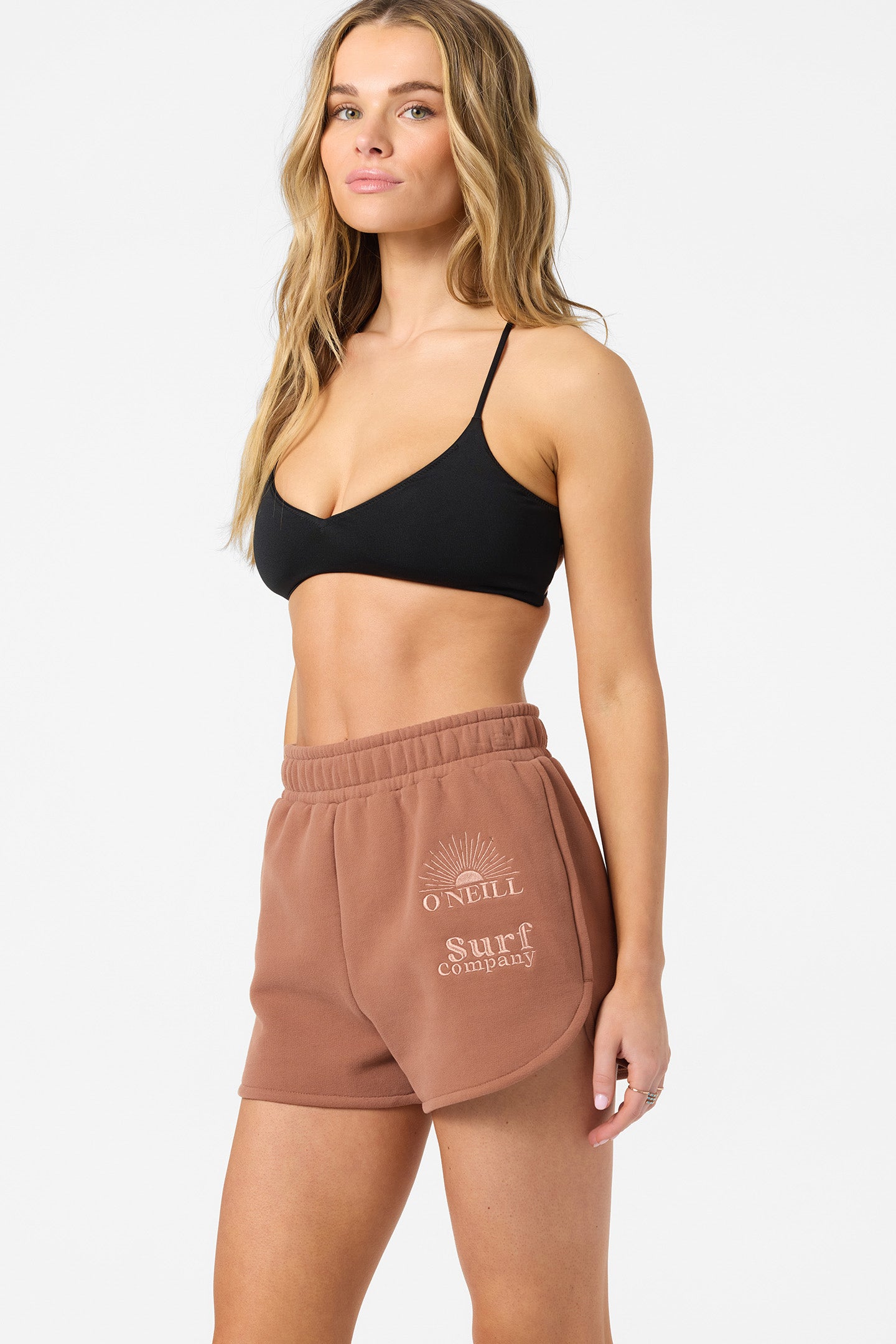 CHORE BREAK SCALLOP FLEECE SHORT
