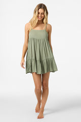 SALTWATER SOLIDS RILEE MINI COVERUP DRESS