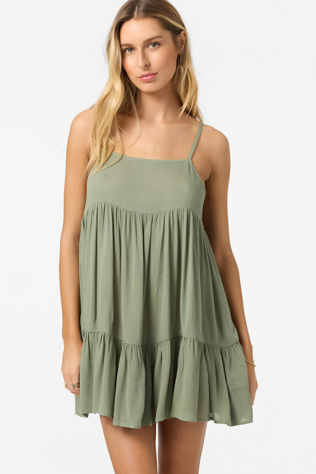 SALTWATER SOLIDS RILEE MINI COVERUP DRESS