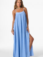 SALTWATER SOLIDS SAI MAXI COVERUP DRESS