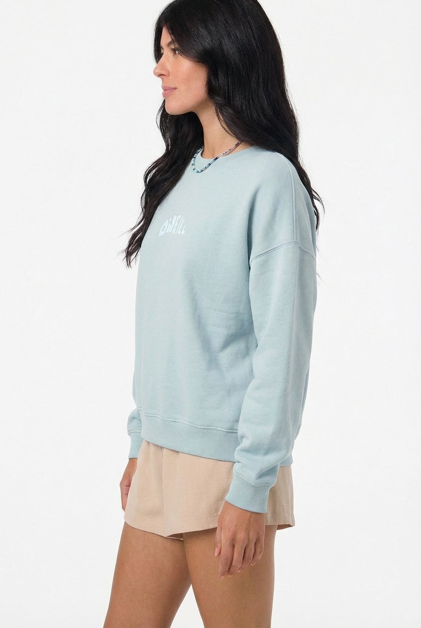 SOLID BUTTER CREW FLEECE