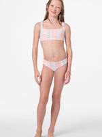 BALI FLORAL SQUARE NECK TANK SET