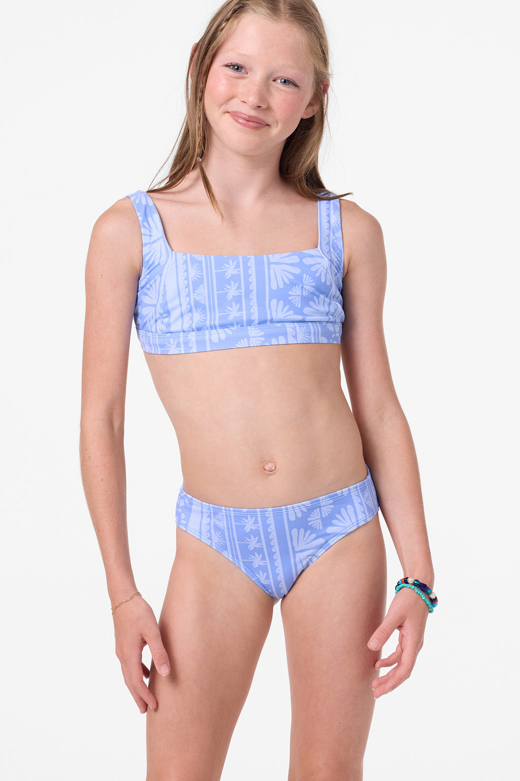 SURF ABSTRACT SQUARE NECK TANK SET