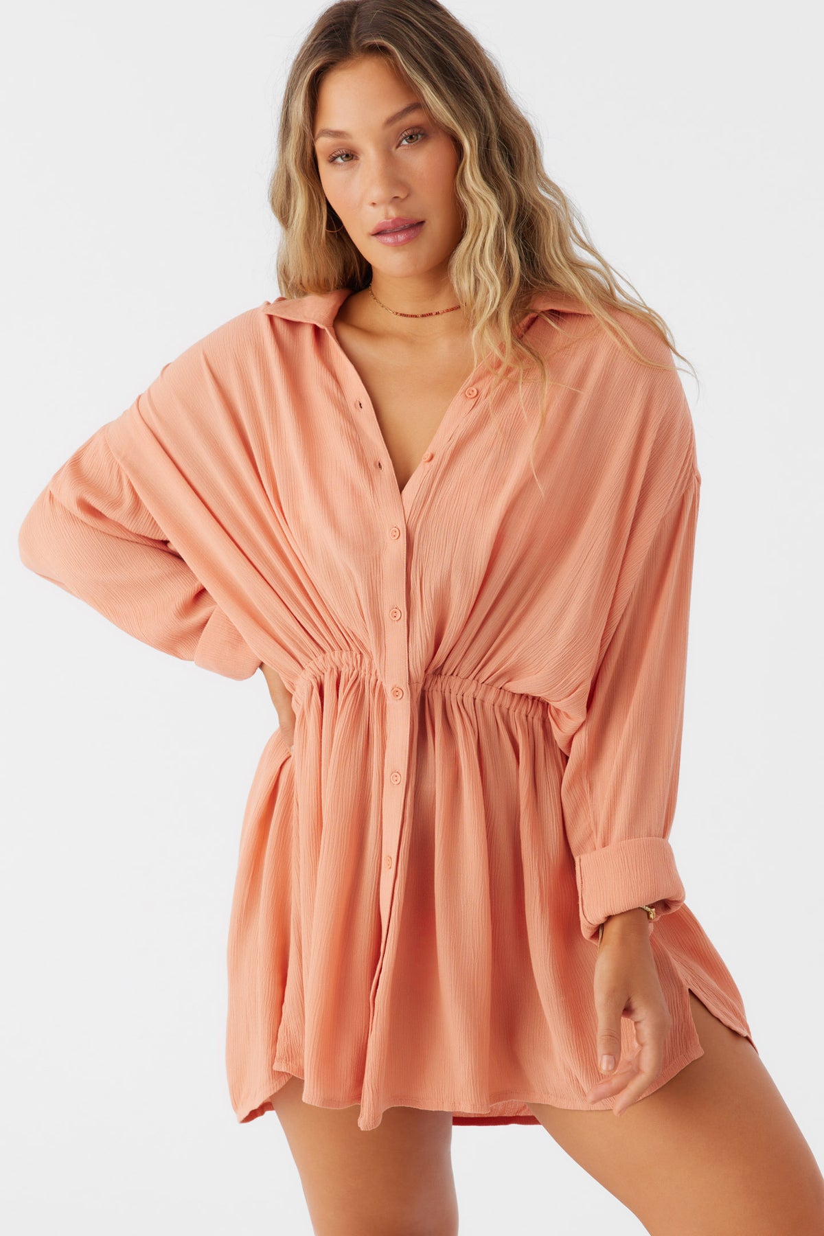 CAMI MINI COVERUP DRESS