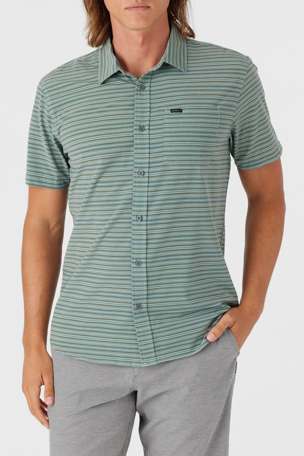 TRVLR UPF TRAVERSE STRIPE STD WOVEN