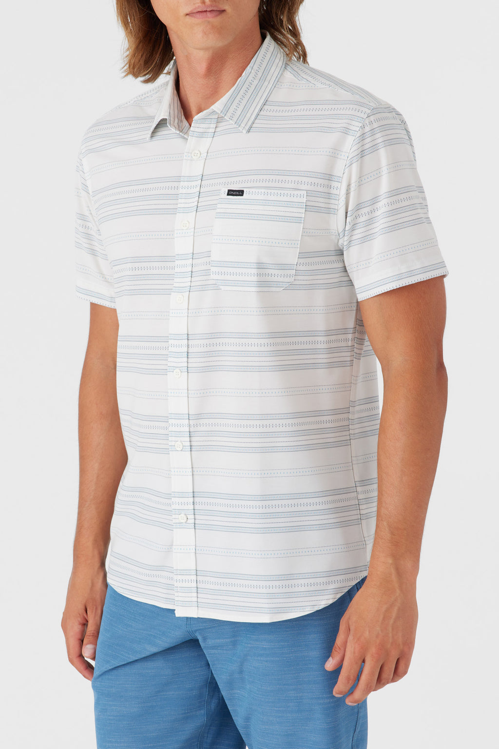 TRVLR UPF TRAVERSE STRIPE STD WOVEN
