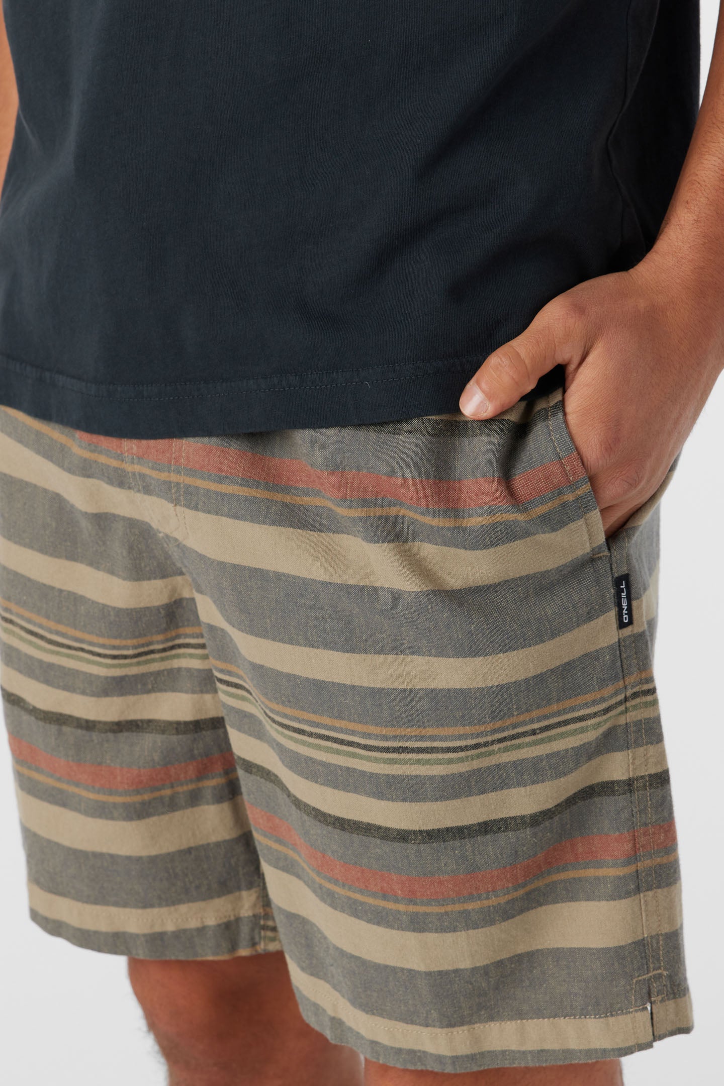 LOW KEY STRIPE SHORT