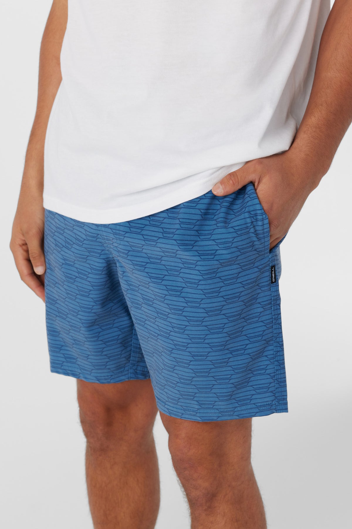 STOCKTON E-WAIST 18'' HYBRID SHORT