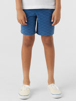 STOCKTON E- WAIST 16'' HYBRID SHORT