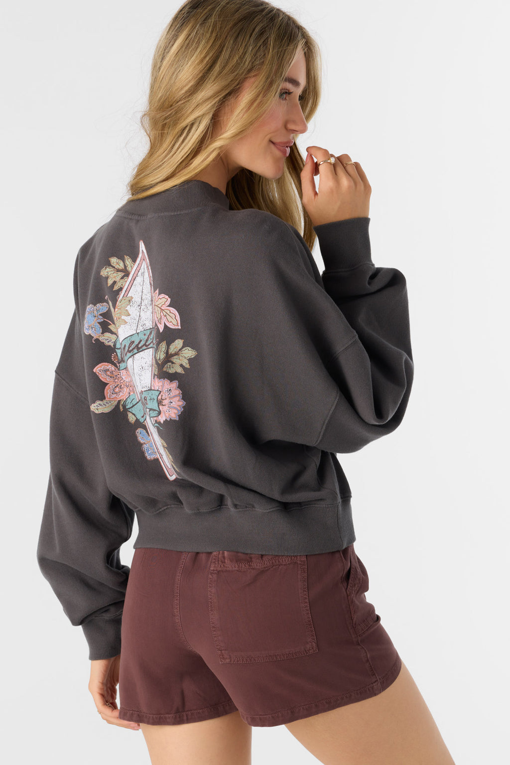 MOMENT CROP CREWNECK