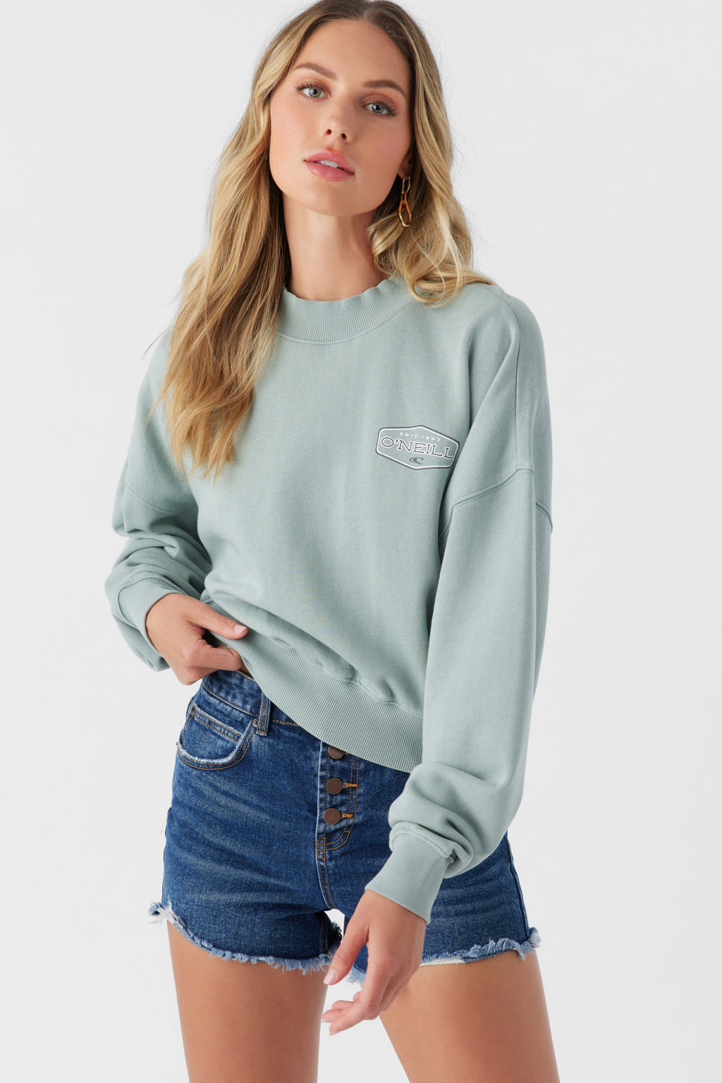 MOMENT CROP CREWNECK