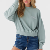 MOMENT CROP CREWNECK