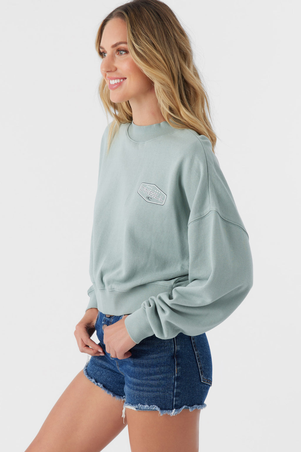 MOMENT CROP CREWNECK