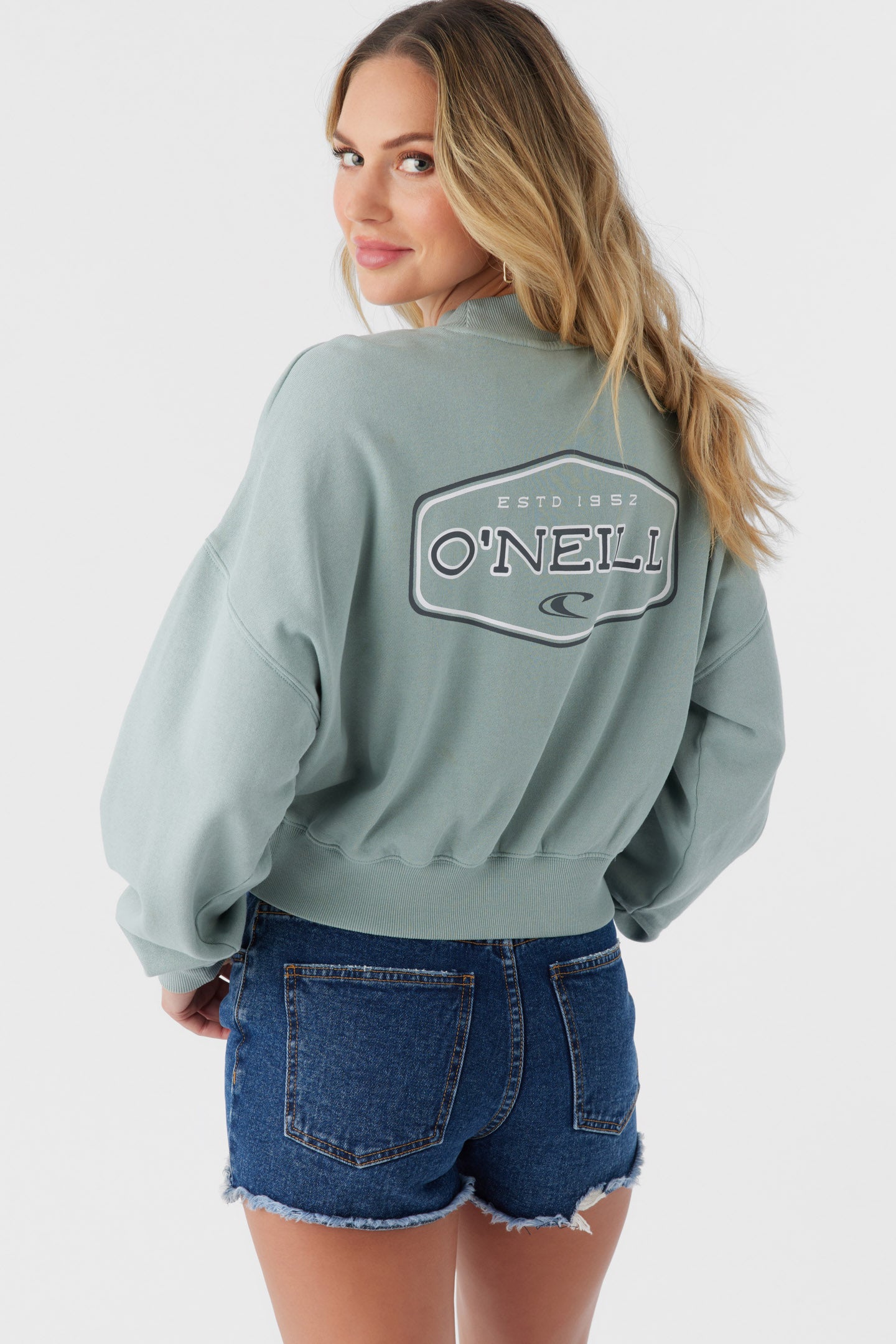 MOMENT CROP CREWNECK