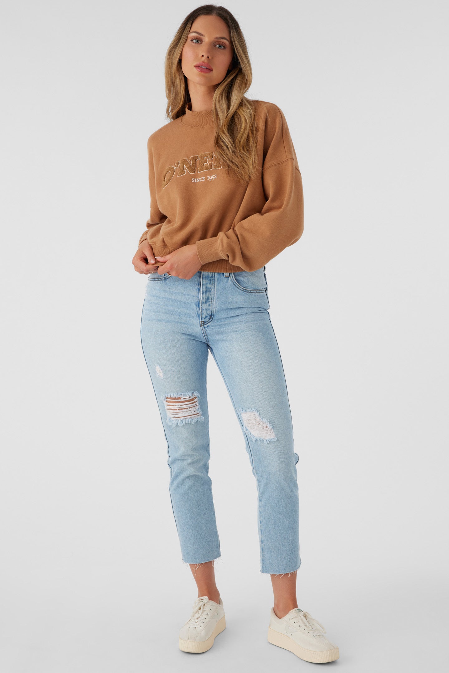 MOMENT CROP CREWNECK