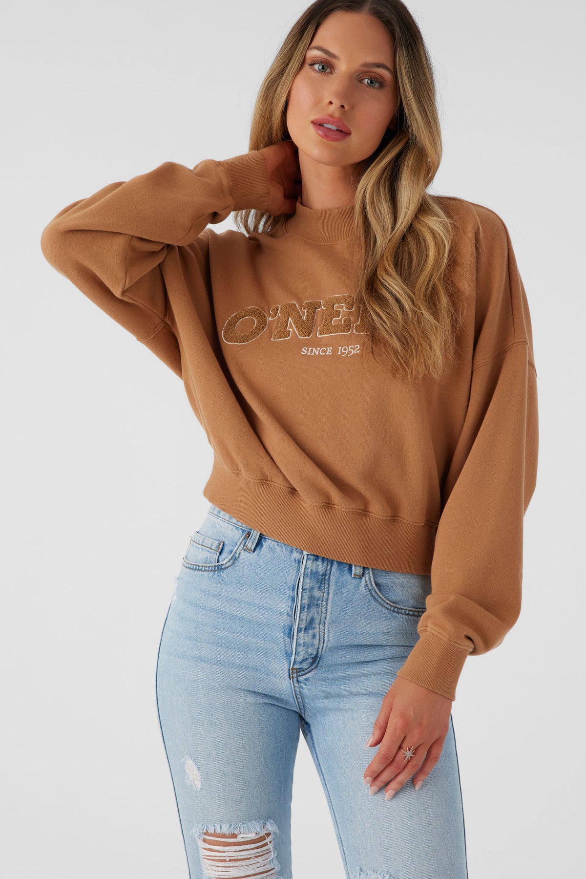 MOMENT CROP CREWNECK