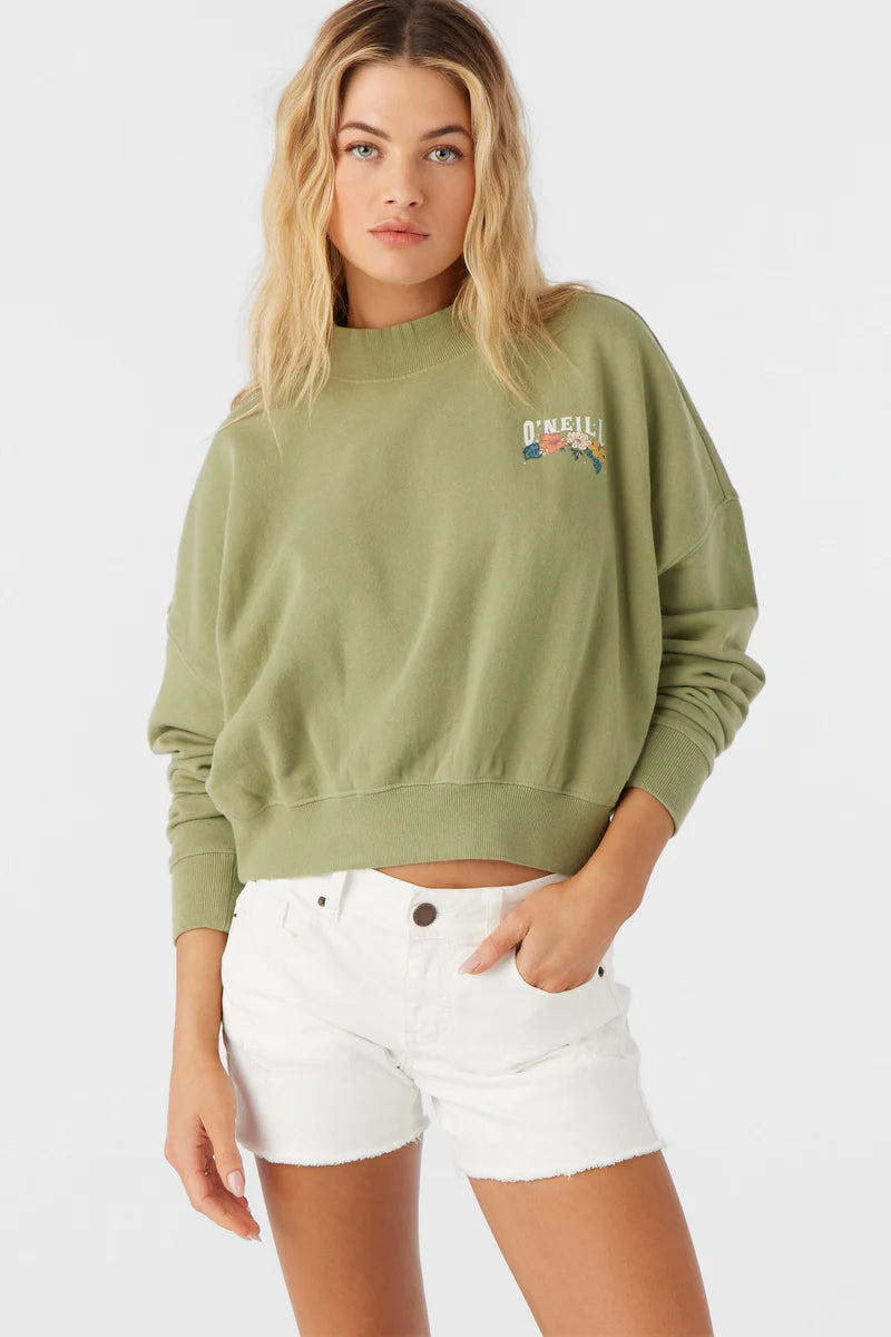 MOMENT CROP CREWNECK