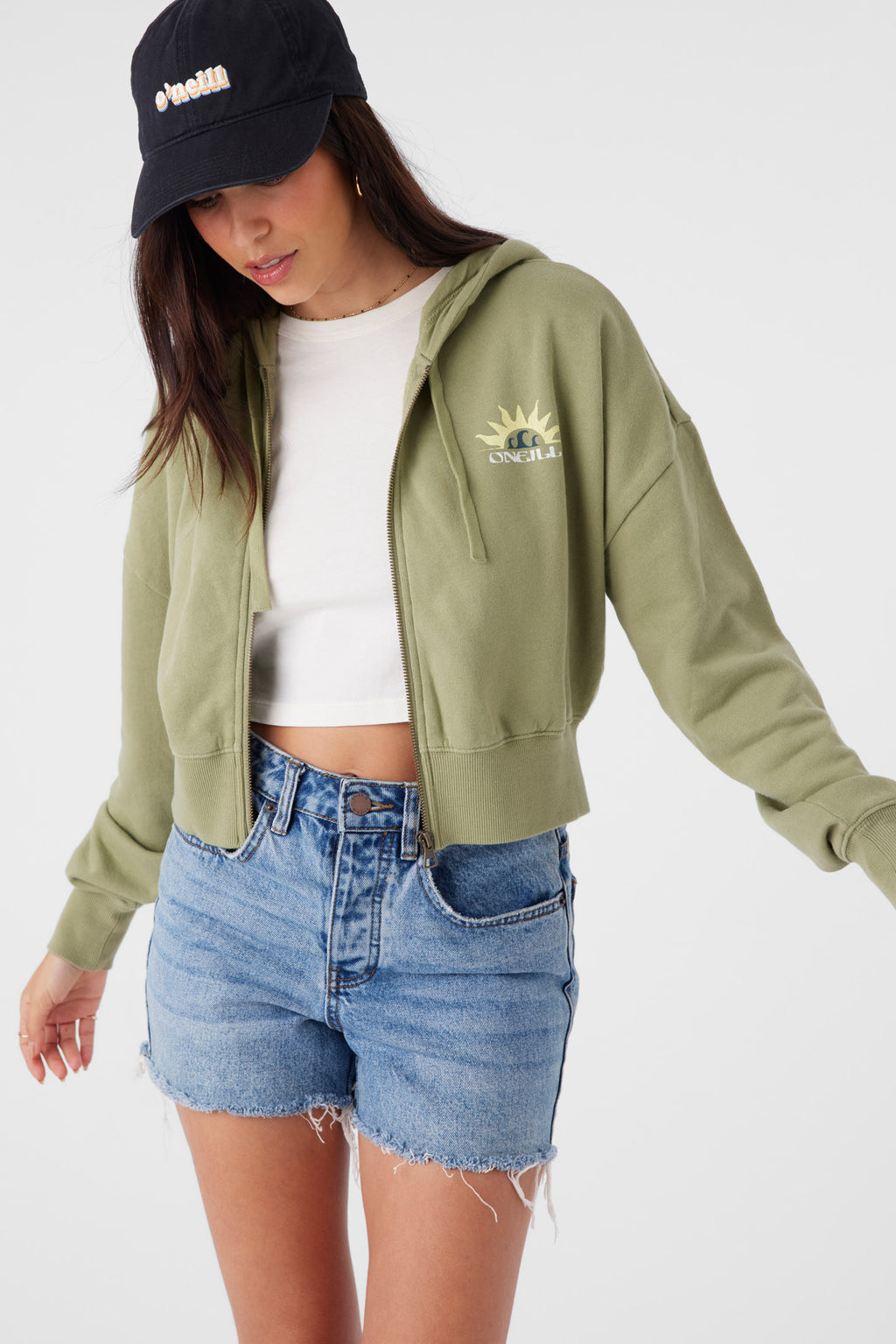 DARCIE ZIP HOODIE