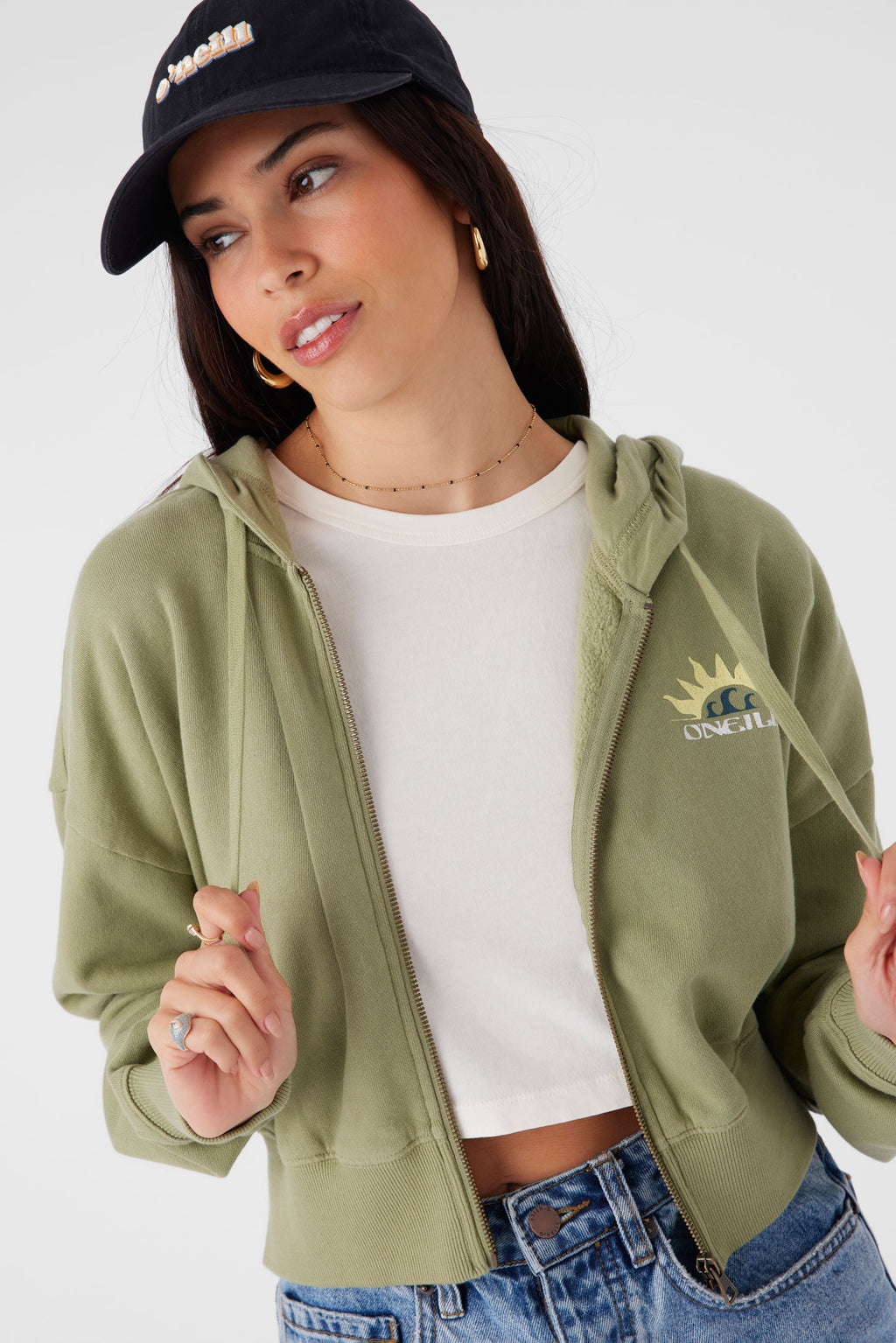 DARCIE ZIP HOODIE