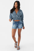 DARCIE ZIP HOODIE