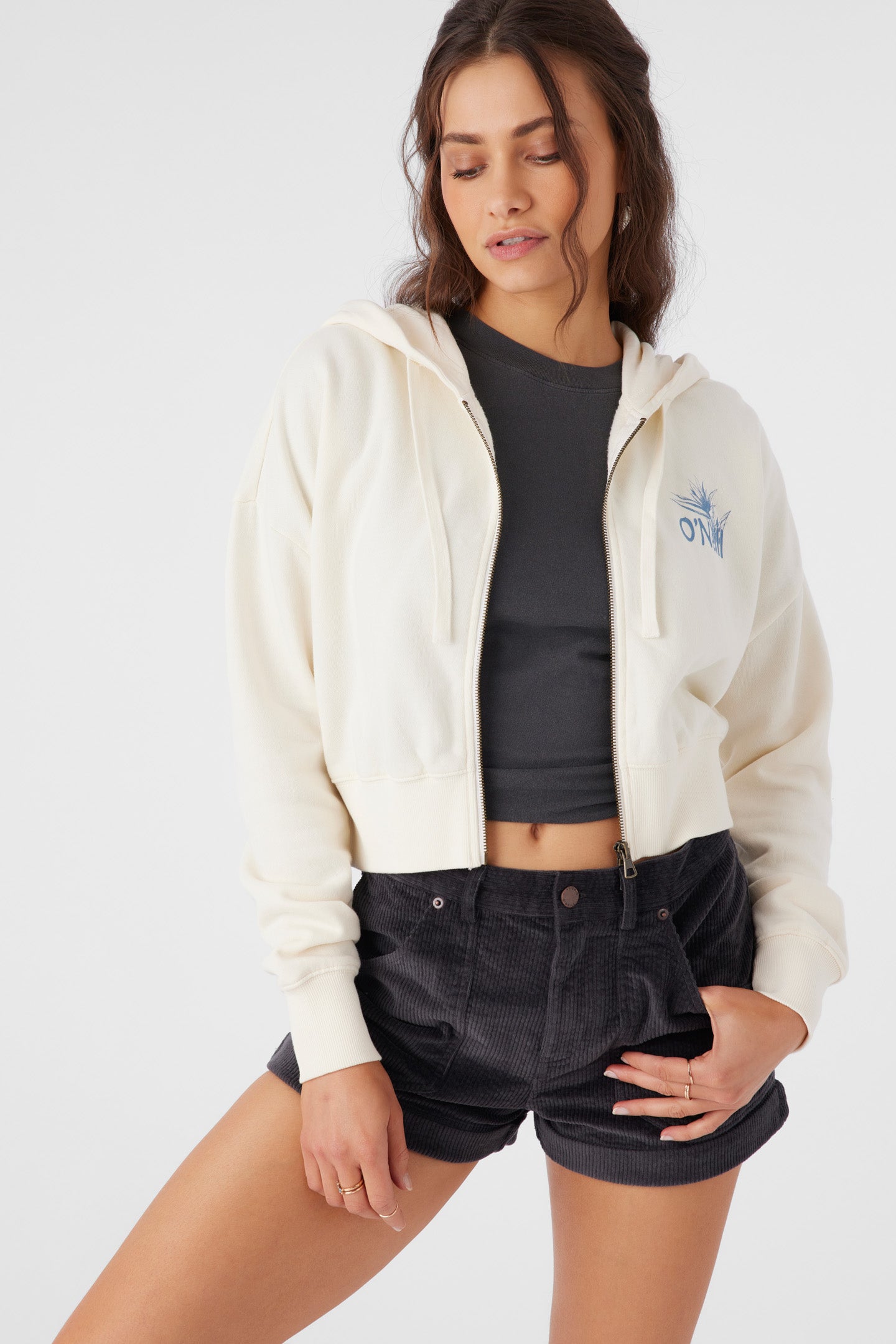DARCIE ZIP HOODIE