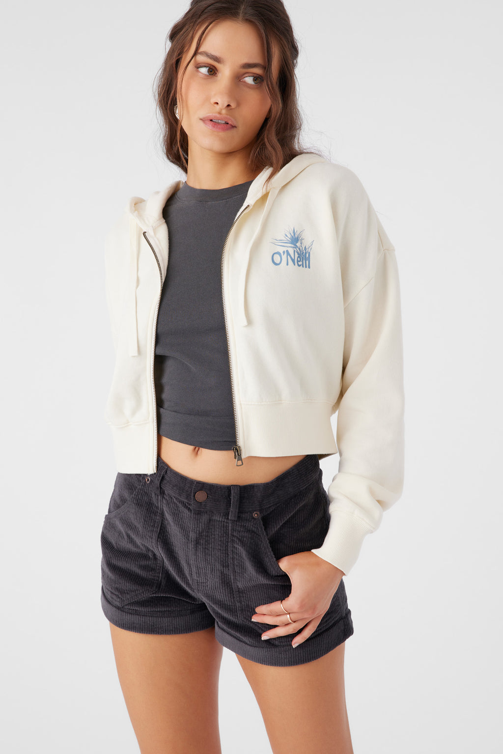 DARCIE ZIP HOODIE