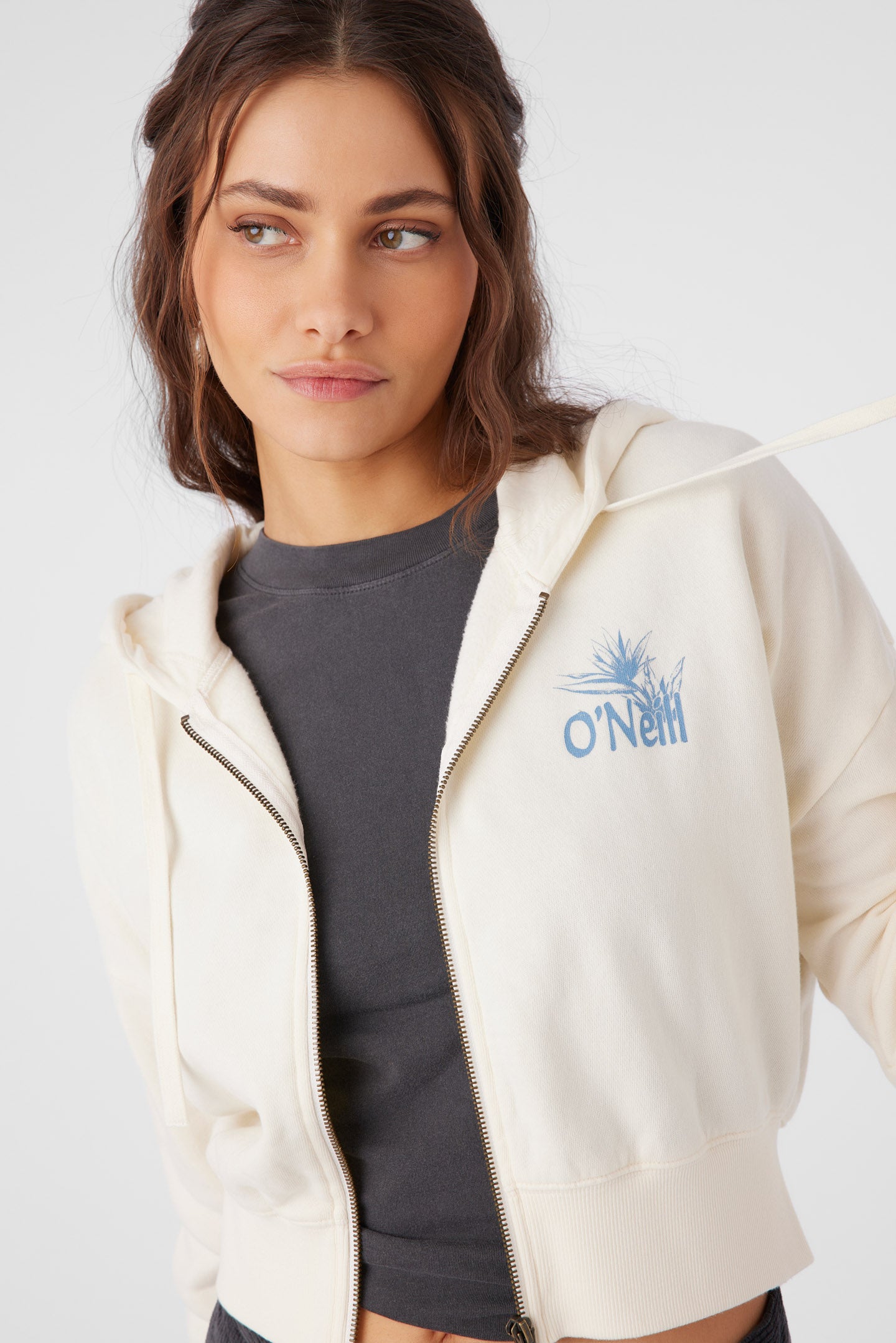 DARCIE ZIP HOODIE